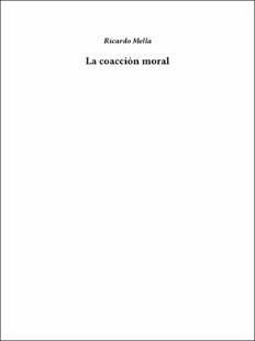 Portada La coacción moral