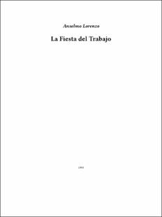 Portada La fiesta del trabajo