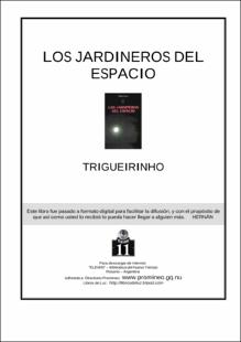 Portada Los jardineros del espacio
