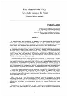 Portada Los misterios del yoga : un estudio esotérico del Yoga