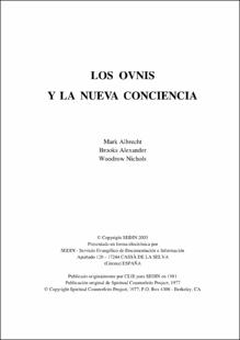 Portada Los ovnis y la nueva conciencia