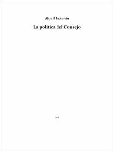 Portada La política del consejo