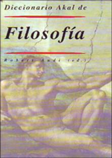 Portada Diccionario Akal de filosofía