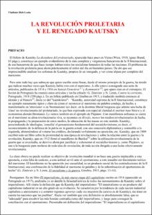 Portada La revolución proletaria y el renegado Kautsky