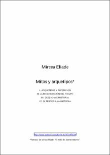 Portada Mitos y arquetipos