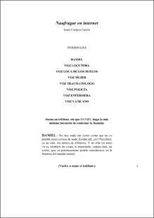 Portada Naufragar en internet
