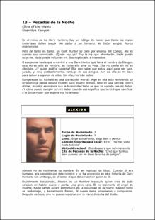 Portada Pecados de la noche