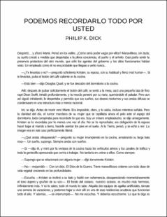 Portada Podemos recordarlo todo por usted