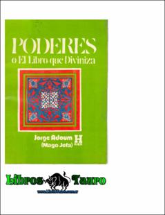 Portada poderes o el libro que diviniza