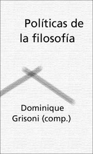 Portada Políticas de la filosofía