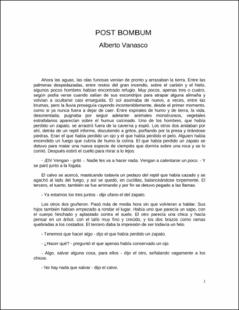 Portada Post Bombum