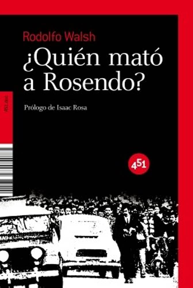 Portada Quién mató a Rosendo