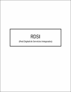 Portada RDSI : (Red Digital de Servicios Integrados)