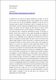 Portada Renovaciones