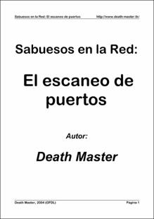 Portada Sabuesos en la red : El escaneo de puertos