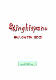 Portada Skinghispano halloween 2001