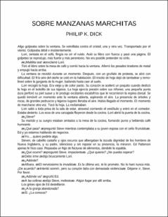 Portada Sobre manzanas marchitas