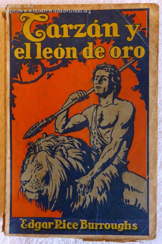 Portada Tarzán y el león de oro