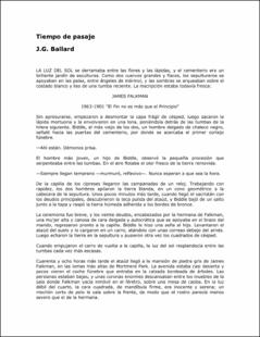 Portada Tiempo de pasaje