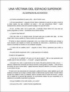Portada una victima del espacio superior