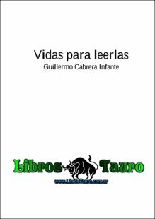 Portada Vidas para leerlas