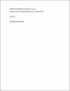 Portada Amante fantasma
