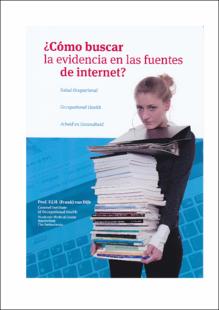 Portada Cómo buscar la evidencia en las fuentes de internet : Salud Ocupacional