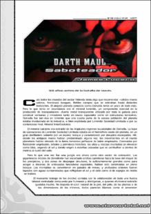 Portada Darth Maulsaboteador