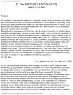 Portada El día antes de la revolución