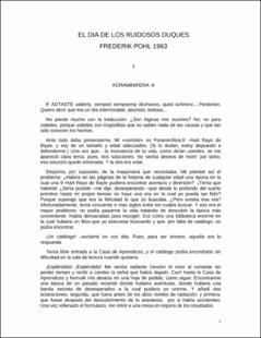 Portada El día de los ruidosos duques