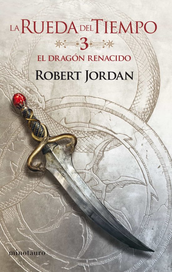 Portada La rueda del tiempo Volumen 3. El dragón renacido