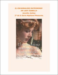 Portada El escandaloso matrimonio de Lady Isabella