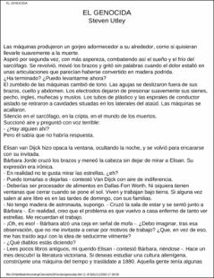 Portada El genocida