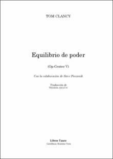 Portada Equilibrio de poder