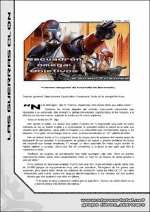 Portada Escuadr&oacute;n omega objetivos