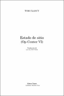 Portada Estado de sitio