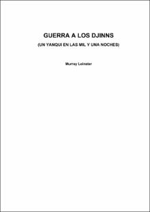 Portada Guerra a los Djinns : un yanqui en las mil y una noches
