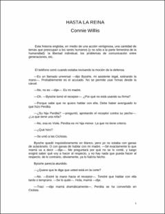 Portada Hasta la reina