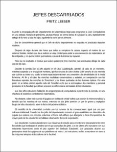 Portada Jefes descarriados