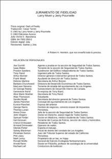 Portada Juramento de fidelidad