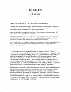 Portada La bestia