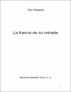 Portada La fuerza de su mirada