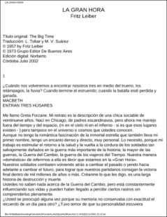 Portada La gran hora