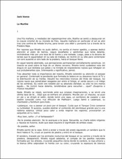 Portada La murthe