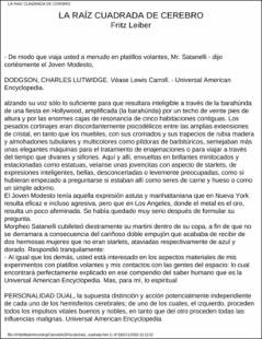 Portada La raíz cuadrada del cerebro