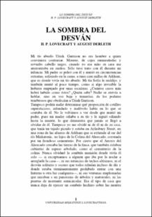 Portada La sombra del desván