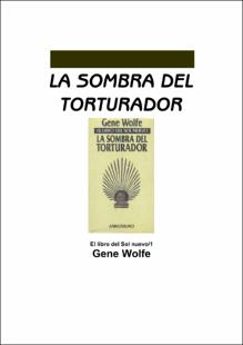 Portada La sombra del torturador : El libro del sol nuevo 1