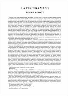 Portada La tercera mano