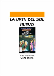 Portada La Urth del sol nuevo : El libro del Sol nuevo 5