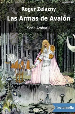 Portada Las armas de Avalon. Serie Ámbar II